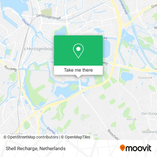 Shell Recharge map