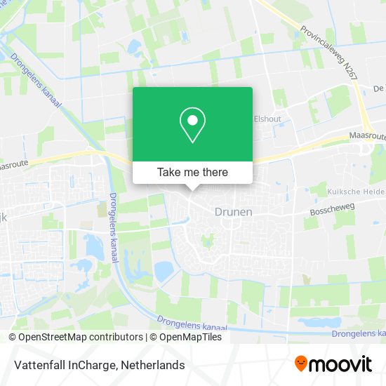 Vattenfall InCharge map