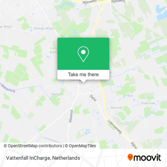 Vattenfall InCharge map