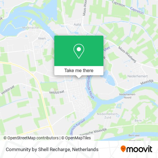 Community by Shell Recharge map