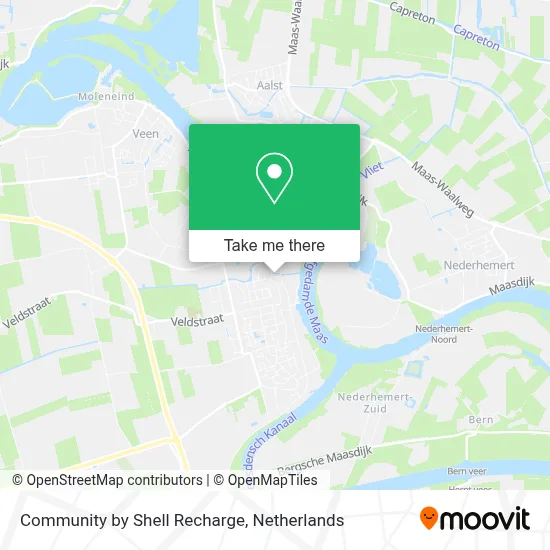 Community by Shell Recharge map