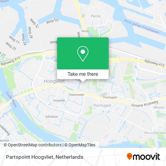 Partspoint Hoogvliet map