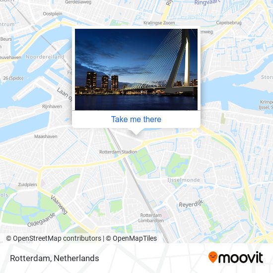 Rotterdam map