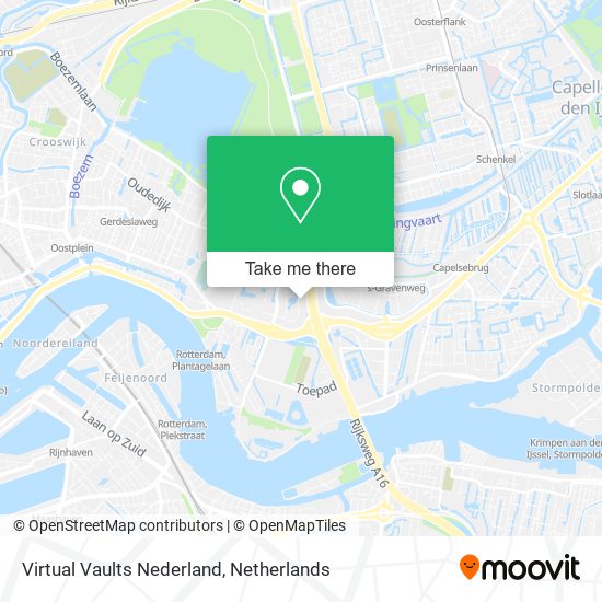 Virtual Vaults Nederland Karte