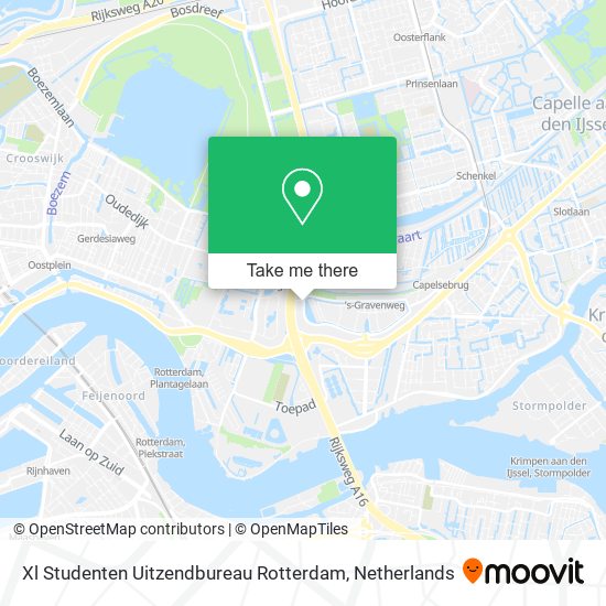 Xl Studenten Uitzendbureau Rotterdam map