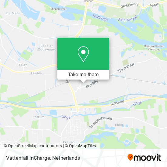 Vattenfall InCharge map