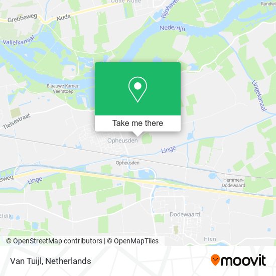 Van Tuijl map