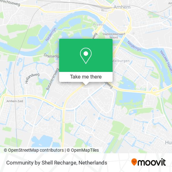 Community by Shell Recharge map