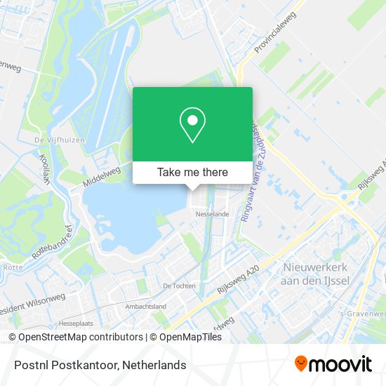 Postnl Postkantoor map