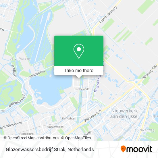 Glazenwassersbedrijf Strak map