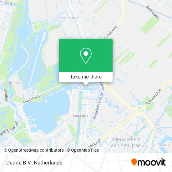 Dedde B.V. map