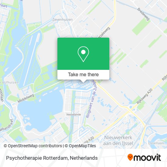 Psychotherapie Rotterdam Karte