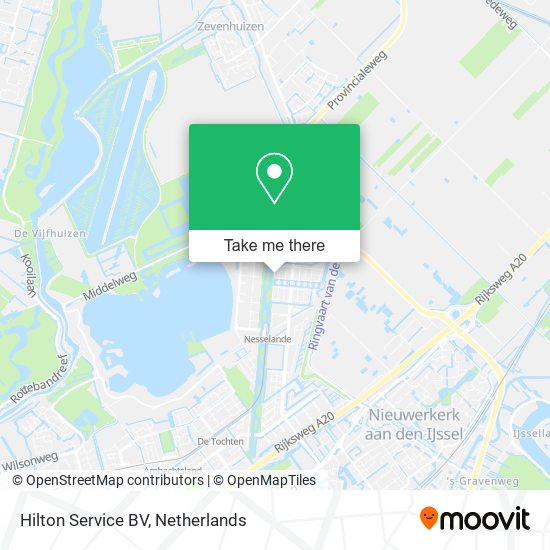 Hilton Service BV map