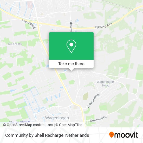 Community by Shell Recharge map