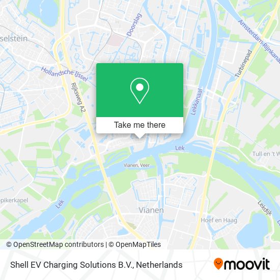 Shell EV Charging Solutions B.V. map