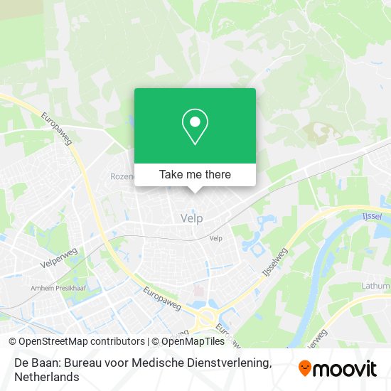 De Baan: Bureau voor Medische Dienstverlening map