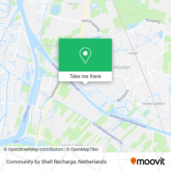 Community by Shell Recharge map