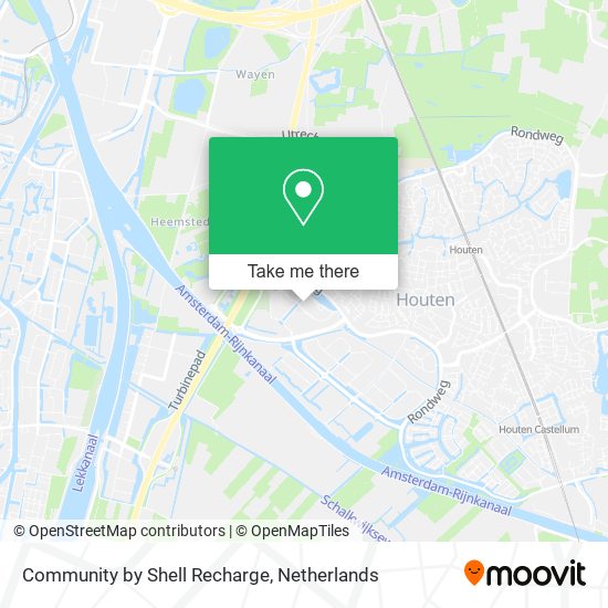 Community by Shell Recharge map