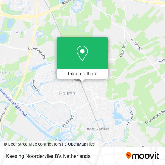 Keesing Noordervliet BV map