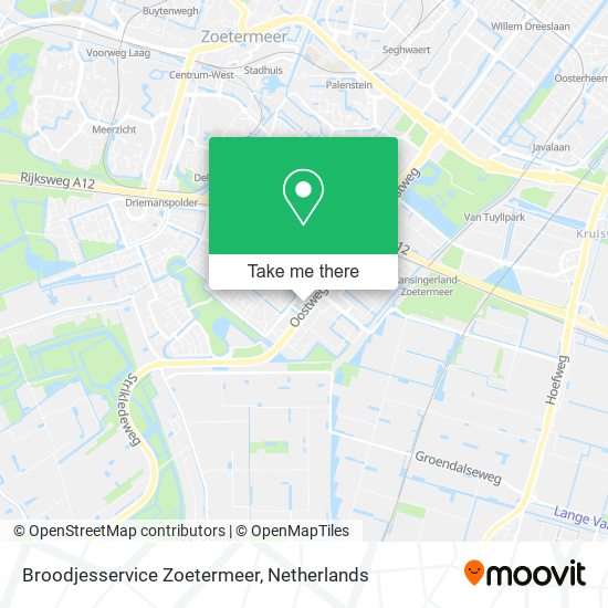 Broodjesservice Zoetermeer Karte