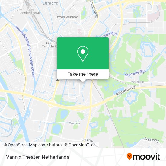 Vannix Theater map