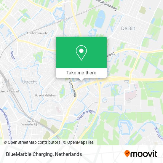 BlueMarble Charging map