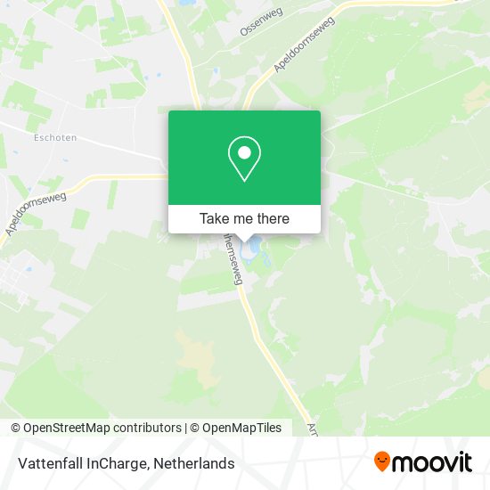 Vattenfall InCharge map