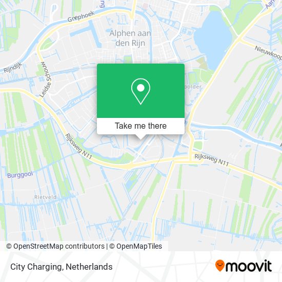 City Charging map