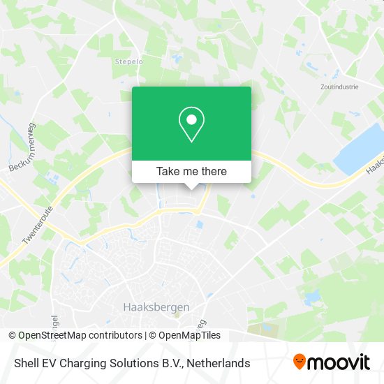 Shell EV Charging Solutions B.V. map