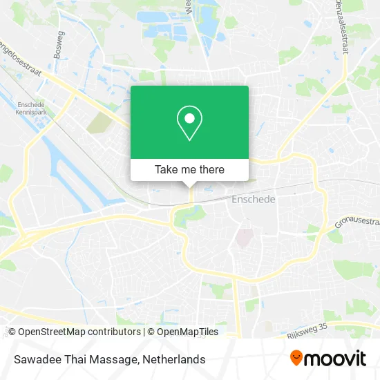 Sawadee Thai Massage map