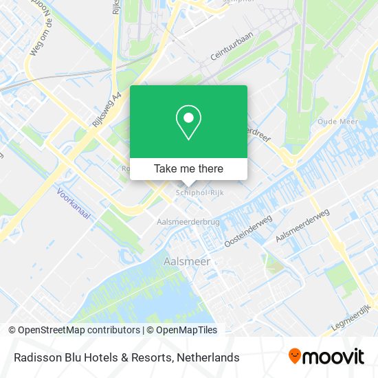 Radisson Blu Hotels & Resorts map