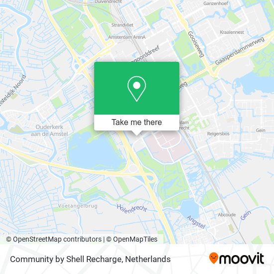 Community by Shell Recharge map