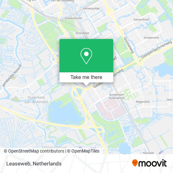 Leaseweb map