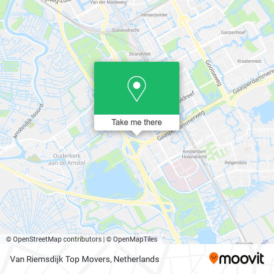 Van Riemsdijk Top Movers map