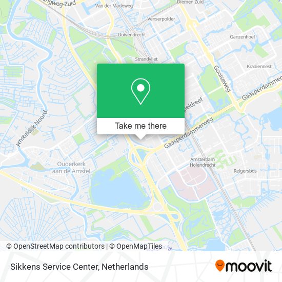 Sikkens Service Center map