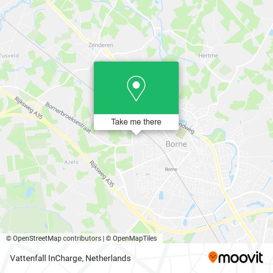 Vattenfall InCharge map