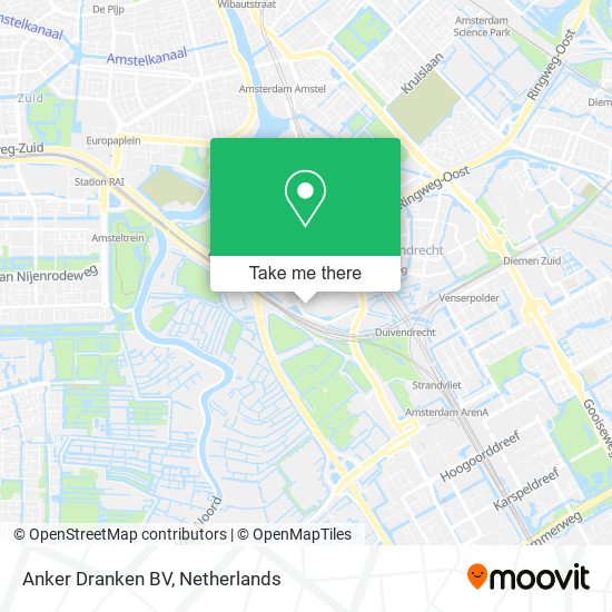 Anker Dranken BV map