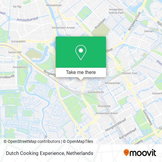 Dutch Cooking Experience map
