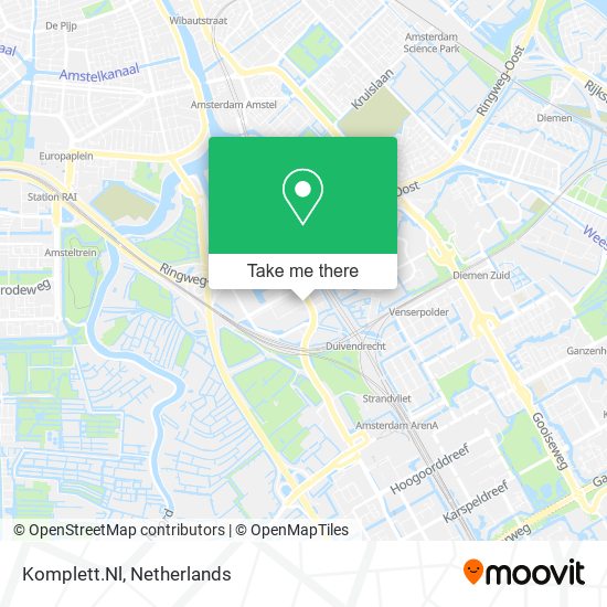 Komplett.Nl map