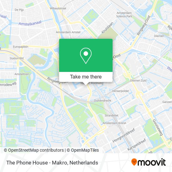 The Phone House - Makro map