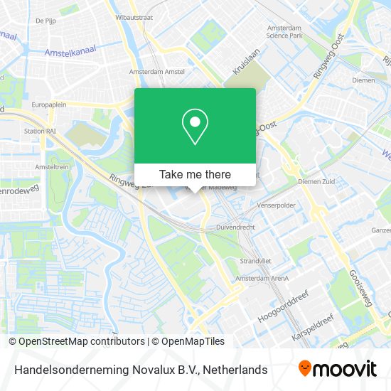 Handelsonderneming Novalux B.V. map