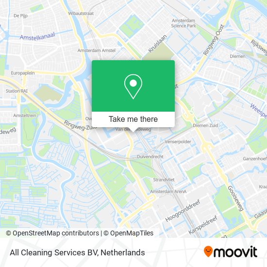 All Cleaning Services BV map