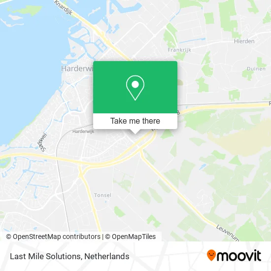 Last Mile Solutions map