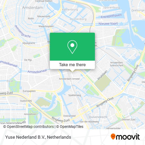 Yuse Nederland B.V. map
