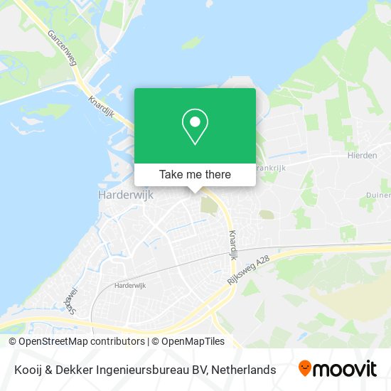 Kooij & Dekker Ingenieursbureau BV Karte