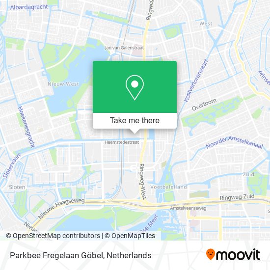 Parkbee Fregelaan Göbel map