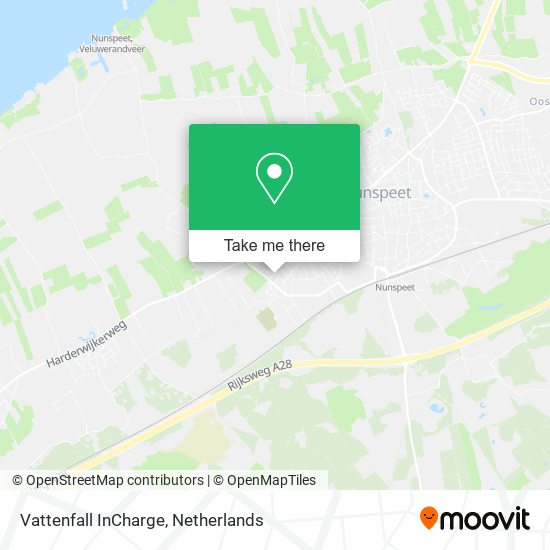 Vattenfall InCharge map