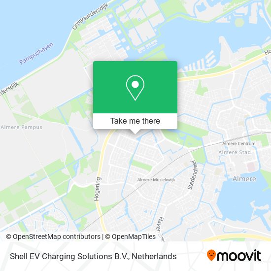 Shell EV Charging Solutions B.V. Karte