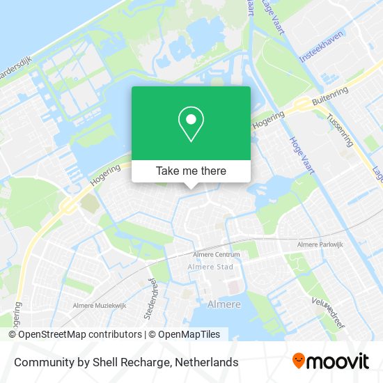 Community by Shell Recharge map