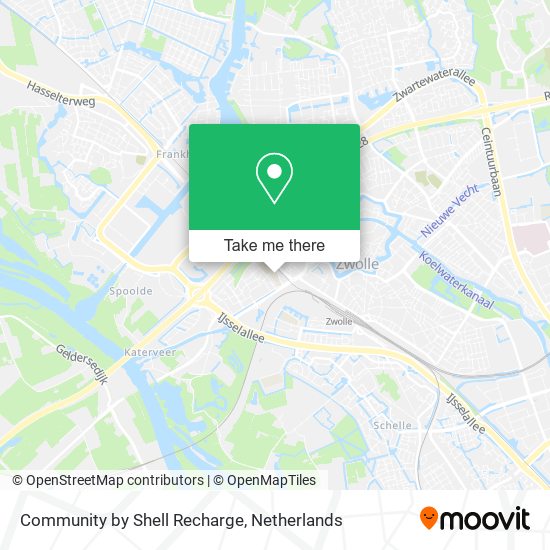 Community by Shell Recharge map